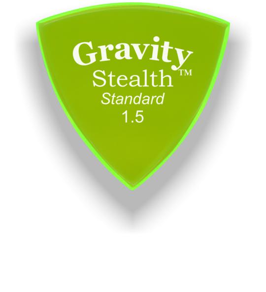 Gravity Stealth Standard Guitar Pick | 1.5mm