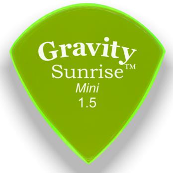 Gravity Sunrise Mini Guitar Pick | 1.5mm