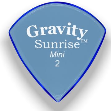 Gravity Sunrise Mini Guitar Pick | 2.0mm
