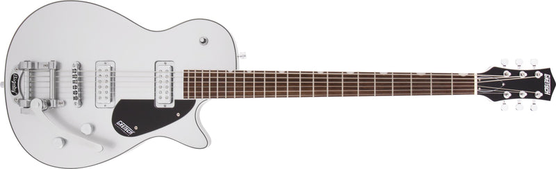 Gretsch G5260T Electromatic Jet Baritone With Bigsby, Airline Silver