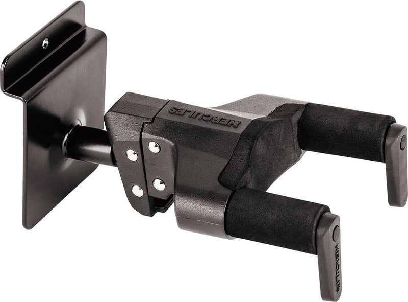 Hercules Auto Grip System Guitar Hanger | Slat Wall Mount | Short Arm