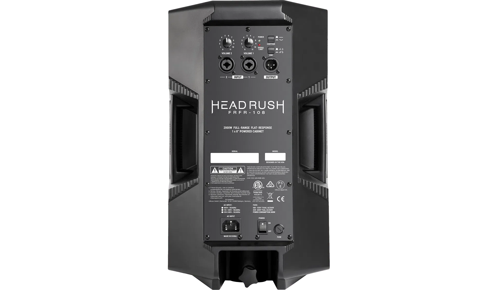 Headrush 8" Powered Guitar Cabinet | FRFR-108