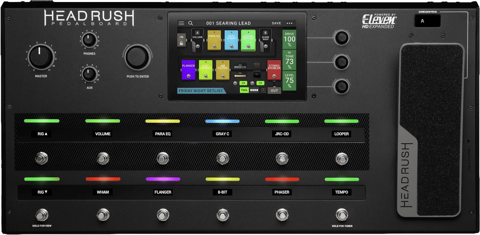 HeadRush PedalBoard Multi Effects Processor Pedal Yandas Music