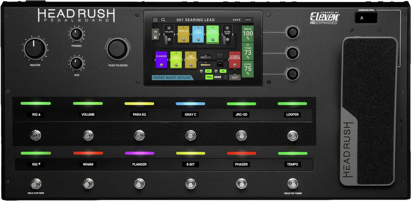 HeadRush PedalBoard Multi Effects Processor Pedal