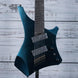 Ibanez A527 Alpha 7 string multiscale guitar Nebula Shift front view