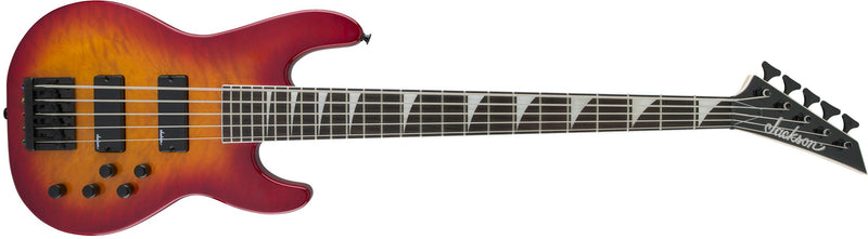 Jackson JS Series Concert Bass, Transparent Cherry Burst