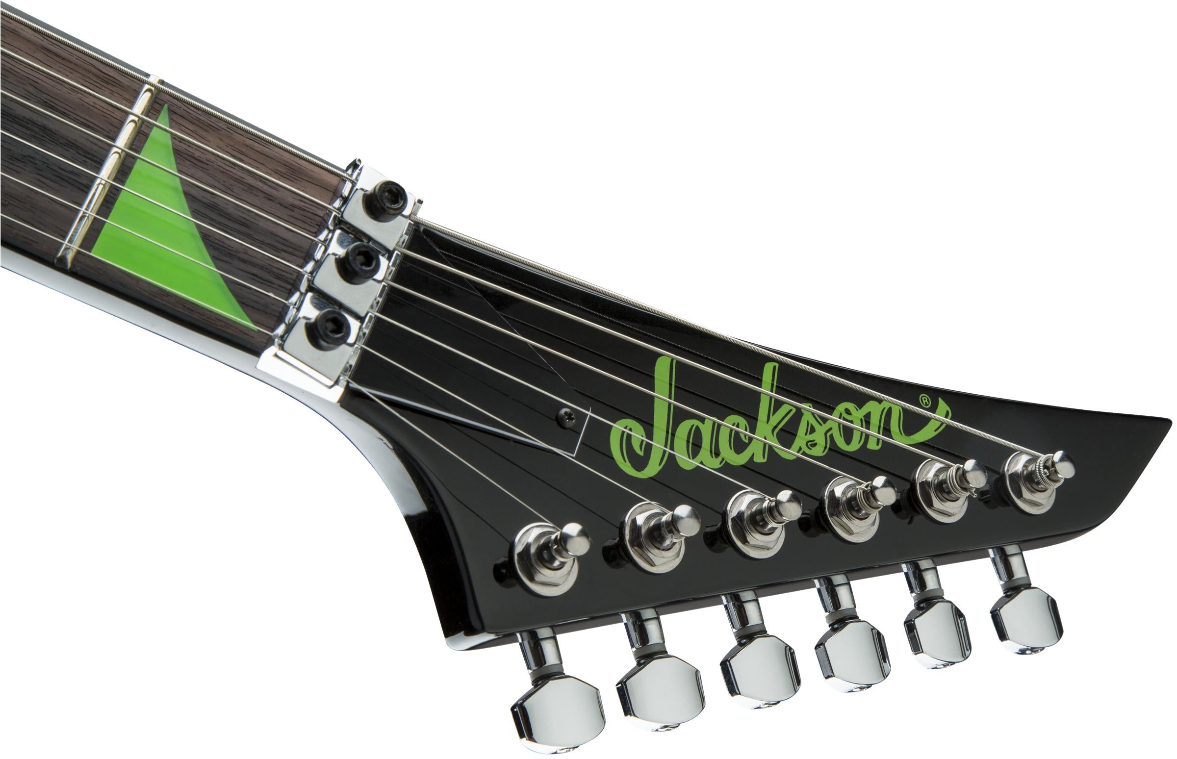 Jackson rrx24 black shop neon green bevels