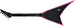 Jackson X Series RRX24, Black With Neon Pink Bevels