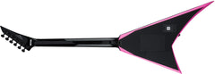 Jackson X Series RRX24, Black With Neon Pink Bevels
