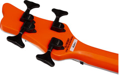 Jackson X Series Spectra Bass, Neon Orange