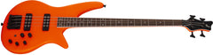 Jackson X Series Spectra Bass, Neon Orange