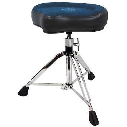 Roc N Soc Manual Spindle Drum Throng | Blue | No Backrest