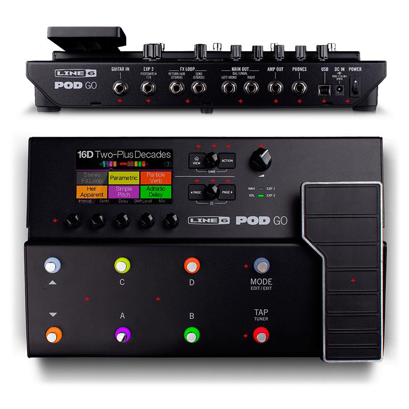 Line 6 Pod Go Guitar Effects Processor