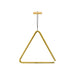 Meinl 6" Solid Brass Triangle | 4 inch 4 Inch