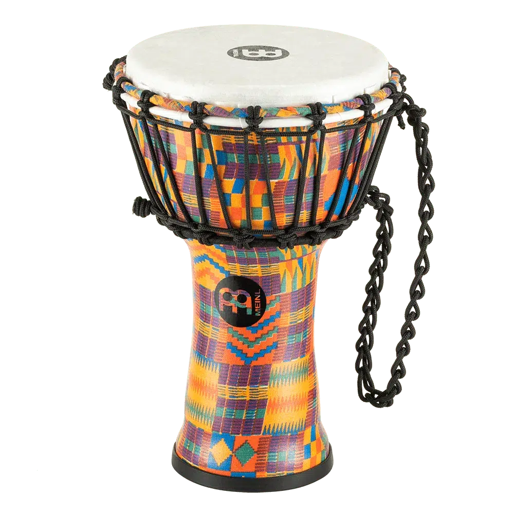 Meinl 7" Jr. Djembe, Kenyan Quilt | JRD-KQ