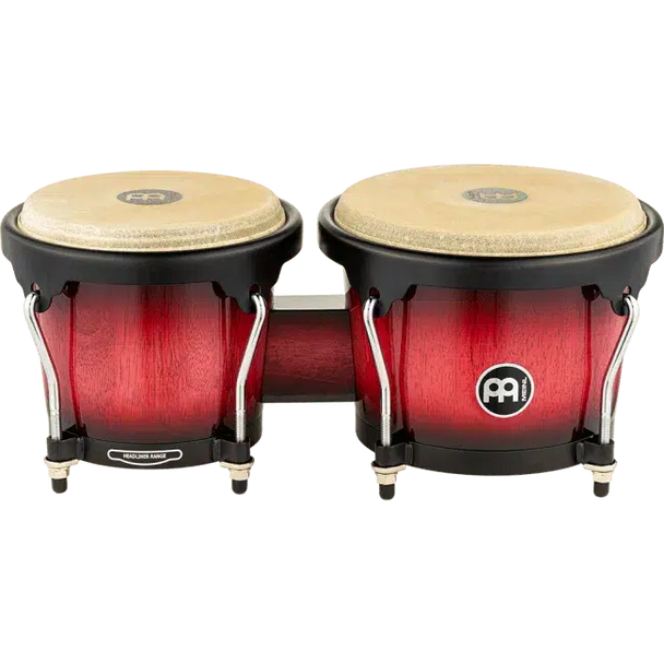 Meinl Headliner Series 6.75" & 8" Bongo, Wine Red Burst | HB100WRB