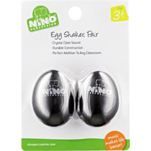 Nino Kids Percussion Egg Shaker Pair | Black
