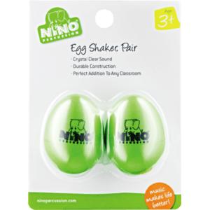 Nino Kids Percussion Egg Shaker Pair | Grass Green