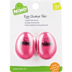 Nino Kids Percussion Egg Shaker Pair | Strawberry Pink