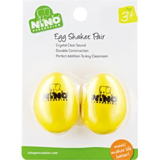 Nino Kids Percussion Egg Shaker Pair | Yellow