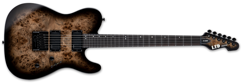 ESP LTD TE-1000 Evertune Guitar | Charcoal Burst