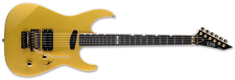 ESP LTD Mirage Deluxe '87 Guitar | Metallic Gold