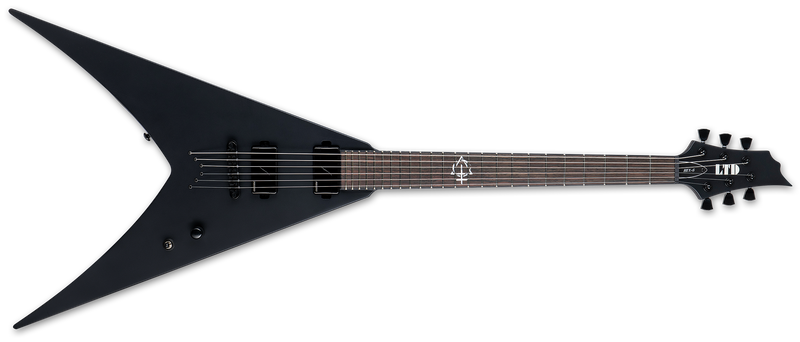 ESP LTD HEX-6 Electric Guitar | Black Satin