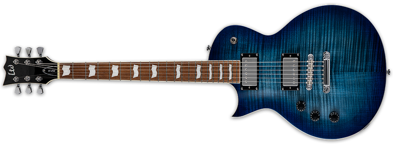 ESP LTD EC-256FM Left Hand Guitar | Cobalt Blue