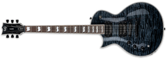 ESP LTD/EC-1000 Piezo Left Hand Guitar | See Thru Black