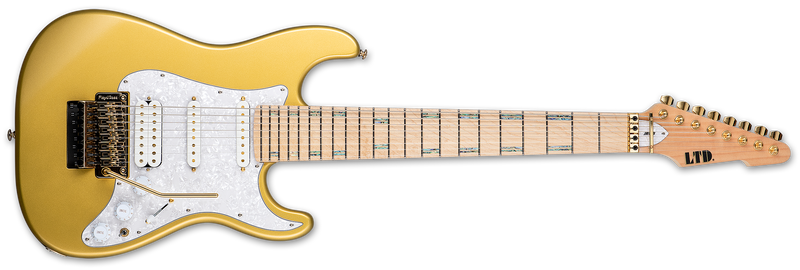 ESP LTD JRV-8FR Electric Guitar | Metallic Gold