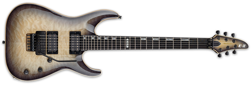 ESP E-II Horizon FR Electric Guitar | Black Natural Burst