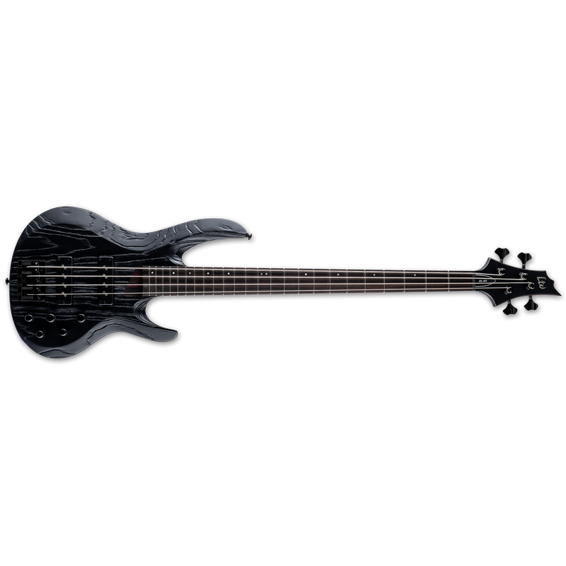 ESP LTD ML B-4 Bass Guitar | Black Blast