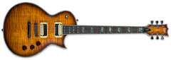 ESP LTD EC-1000 Electric Guitar | Amber Sunburst