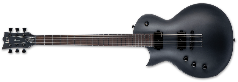 ESP LTD EC1000 Left Hand Baritone Guitar | Charcoal Metallic Satin