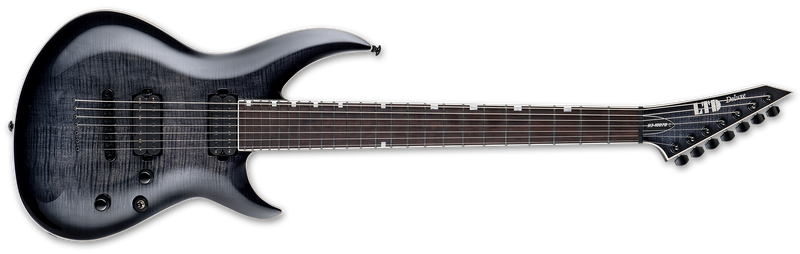 ESP LTD H3-1007 Baritone Guitar | See Thru Black Sunburst