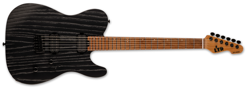 ESP LTD TE-1000 Electric Guitar | Black Blast