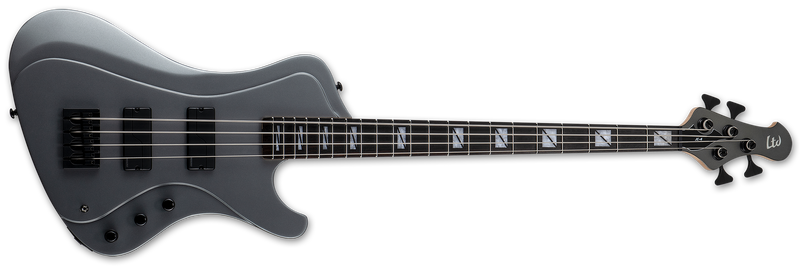 ESP LTD JC-4 Signature Bass | Dark Grey Metallic Satin