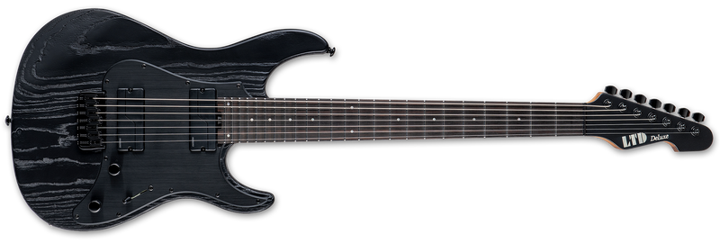 ESP LTD SN-1007HT Baritone Guitar | Black Blast