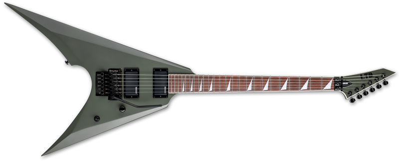 ESP LTD Arrow-200 Electric Guitar | Military Green Satin