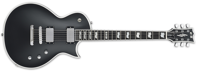 ESP E-II Eclipse BB Electric Guitar | Black Satin