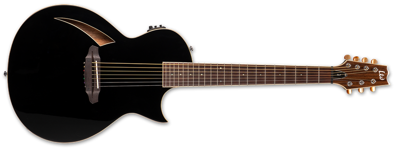 ESP LTD TL-7 Acoustic Electric Guitar | Black