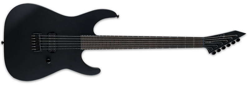 ESP LTD M-HT Black Metal Guitar | Black Satin