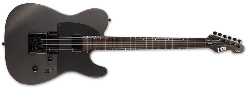 ESP LTD TE-1000 Evertune Guitar | Charcoal Metallic Satin