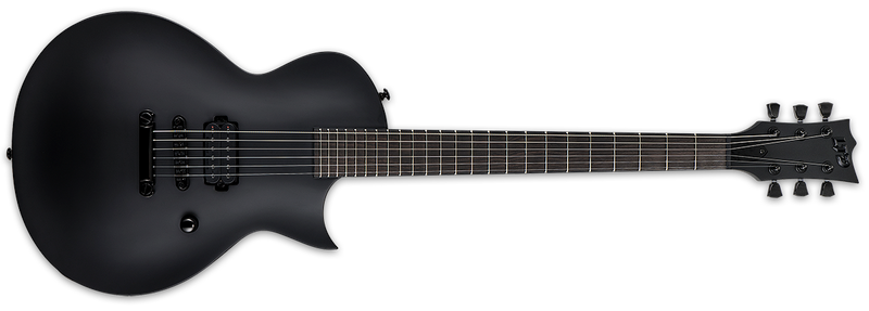 ESP LTD EC-Black Metal Electric Guitar | Black Satin