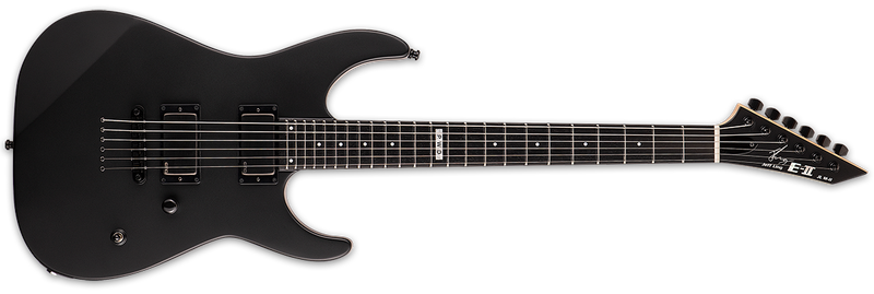 ESP E-II Jeff Ling M-II Electric Guitar | Black Satin