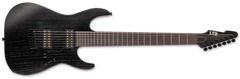 ESP LTD AW-7 Baritone Signature Guitar | Open Grain Black Satin