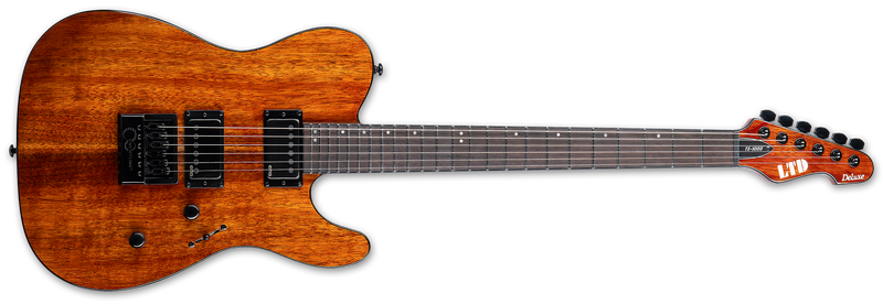 ESP LTD TE-1000 Evertune Koa Guitar | Natural Gloss