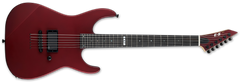 ESP E-II M-I Thru NT Guitar | Deep Candy Apple Red Satin