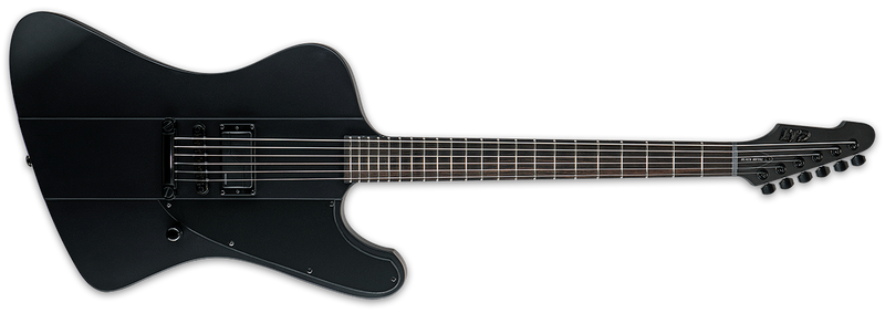 ESP LTD Phoenix Black Metal Guitar | Black Satin