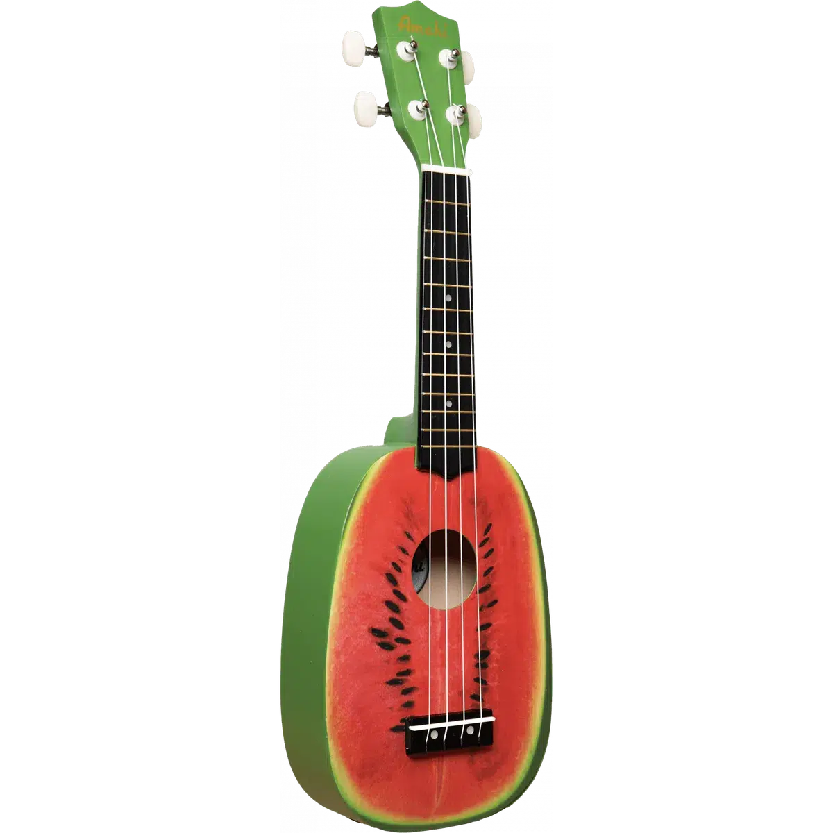 Pineapple Shape Ukulele with Watermelon Design